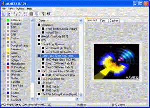 3_mame32 Mame32 GUI